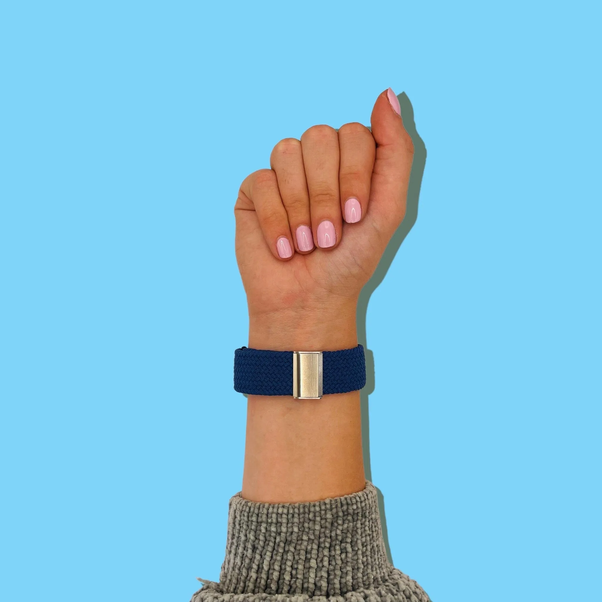 Nylon Braided Loop Watch Straps Compatible with the Lacoste 22mm Range