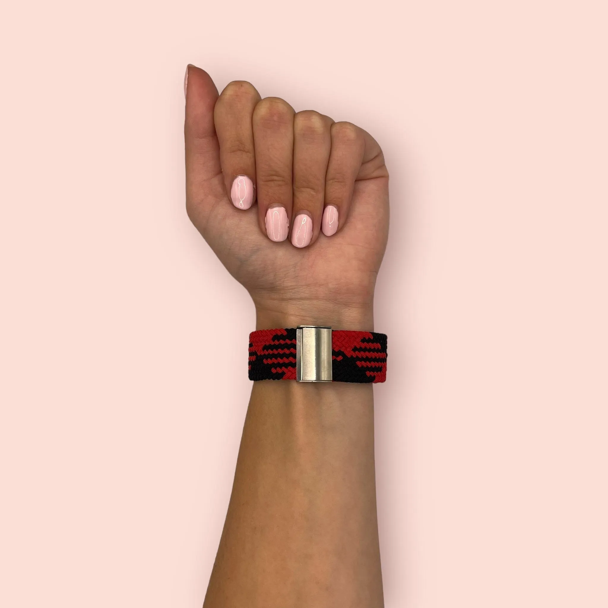 Nylon Braided Loop Watch Straps Compatible with the Lacoste 22mm Range