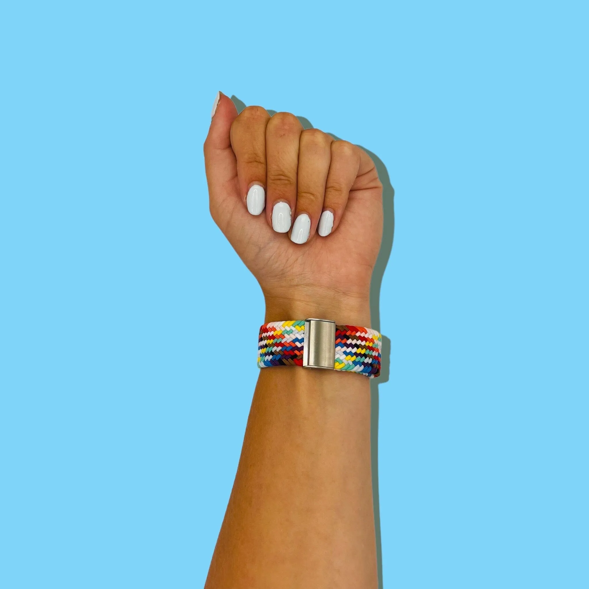 Nylon Braided Loop Watch Straps Compatible with the Lacoste 22mm Range