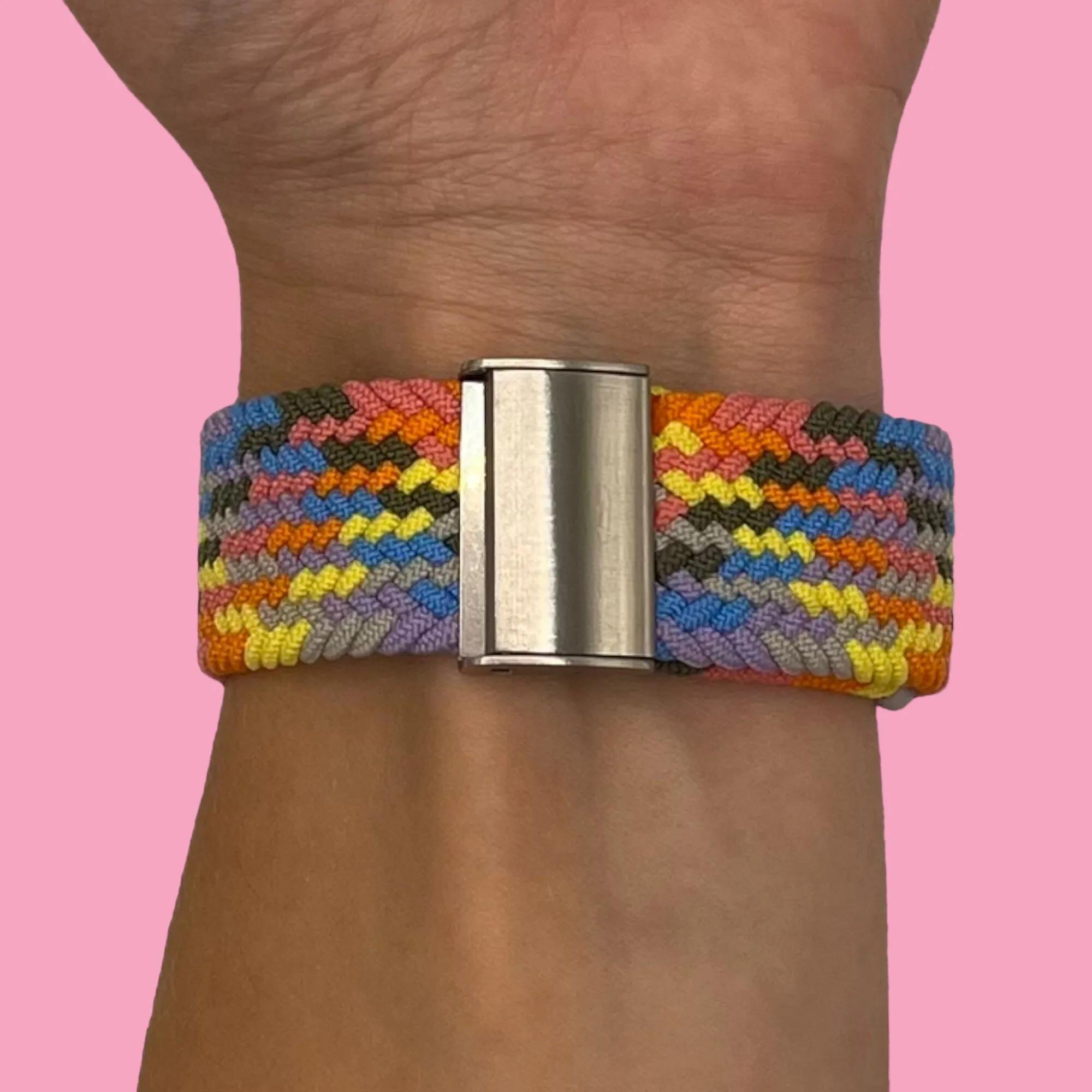 Nylon Braided Loop Watch Straps Compatible with the Lacoste 22mm Range