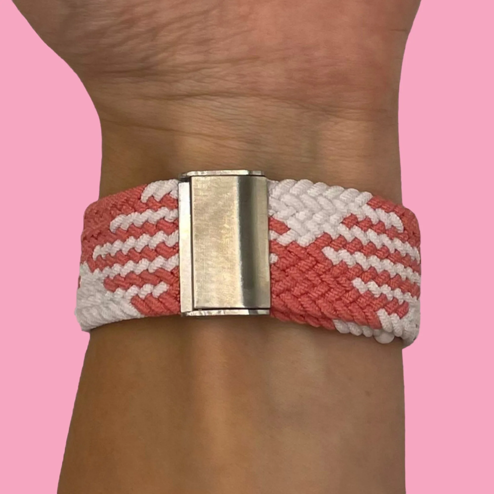 Nylon Braided Loop Watch Straps Compatible with the Lacoste 22mm Range