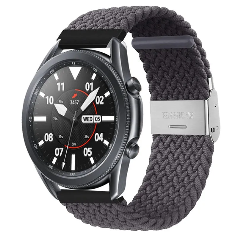 Nylon Braided Loop Watch Straps Compatible with the Lacoste 22mm Range