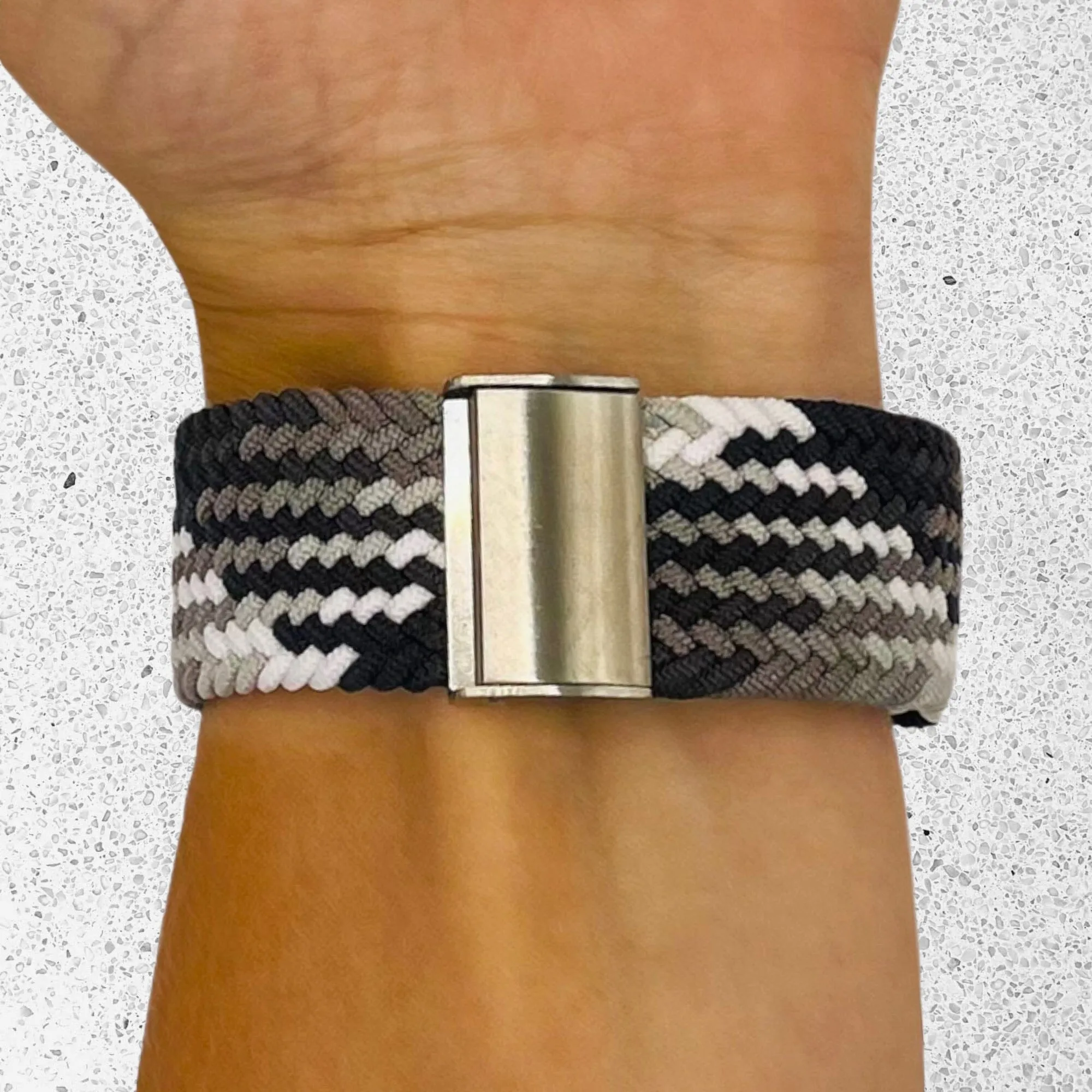 Nylon Braided Loop Watch Straps Compatible with the Lacoste 22mm Range