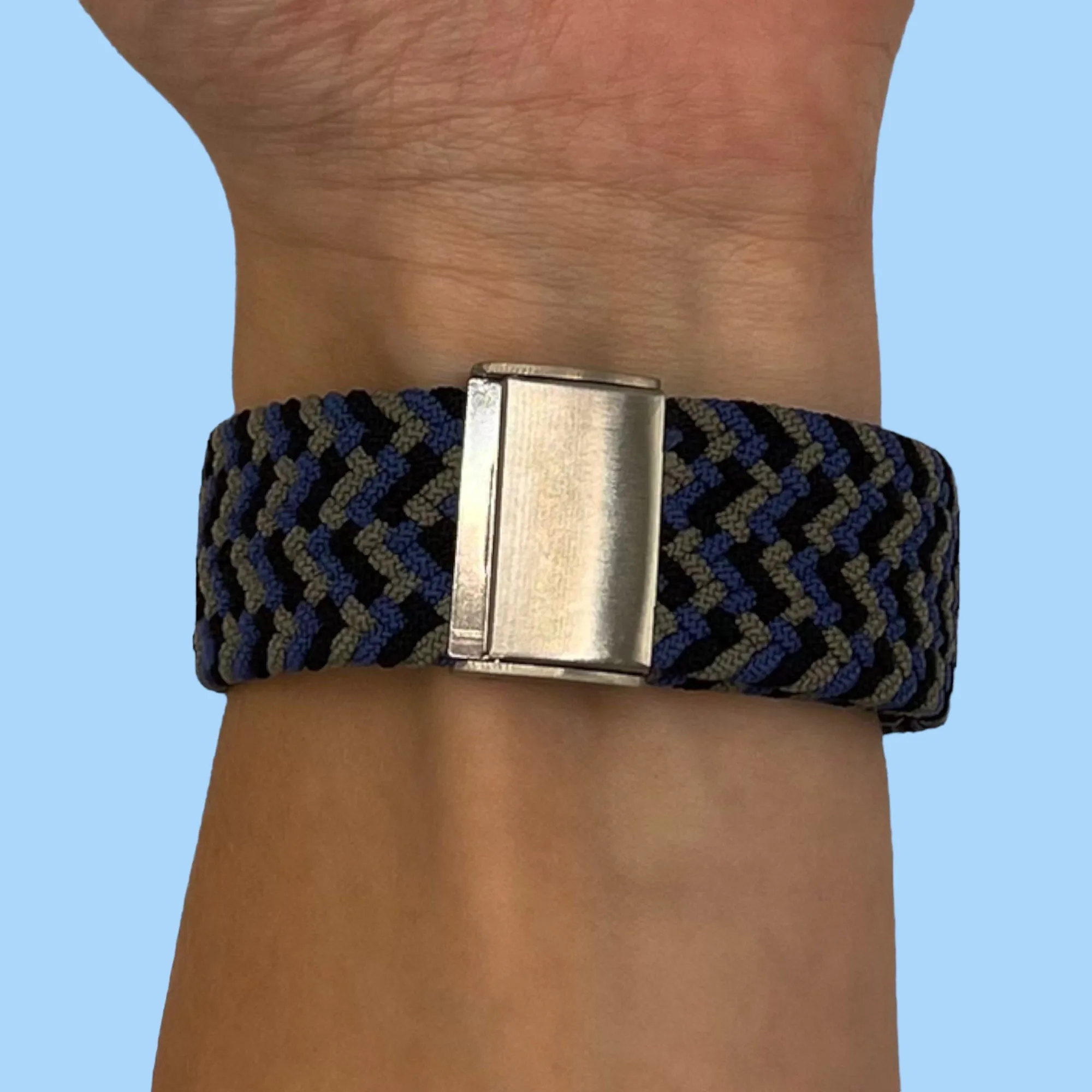 Nylon Braided Loop Watch Straps Compatible with the Lacoste 22mm Range