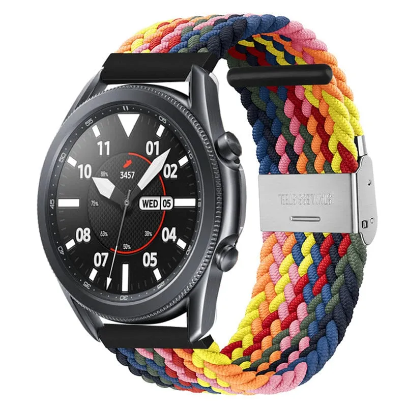 Nylon Braided Loop Watch Straps Compatible with the Lacoste 22mm Range