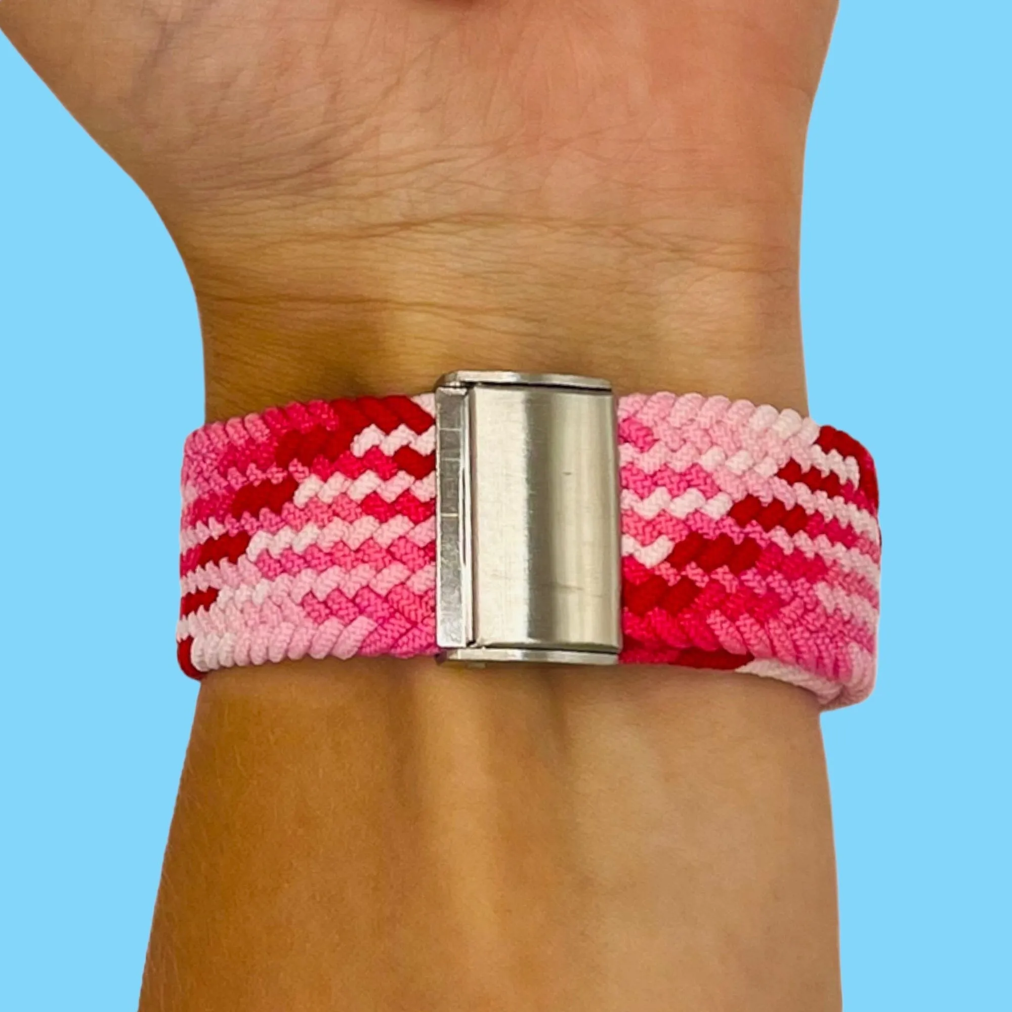 Nylon Braided Loop Watch Straps Compatible with the Lacoste 22mm Range