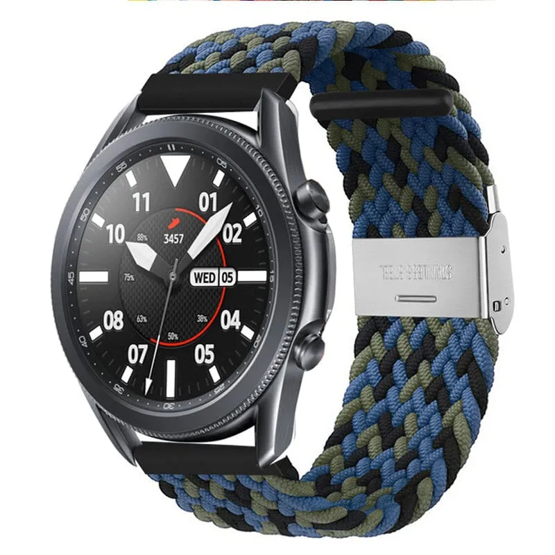 Nylon Braided Loop Watch Straps Compatible with the Lacoste 22mm Range