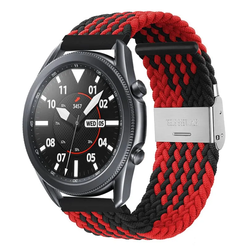Nylon Braided Loop Watch Straps Compatible with the Lacoste 22mm Range