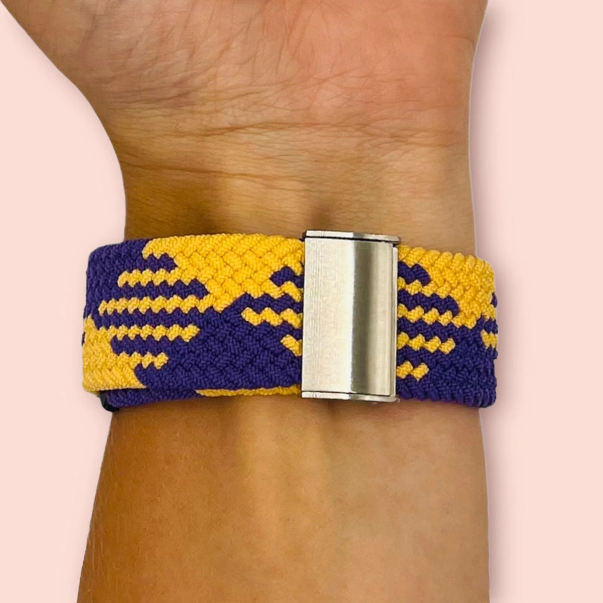 Nylon Braided Loop Watch Straps Compatible with the Lacoste 22mm Range