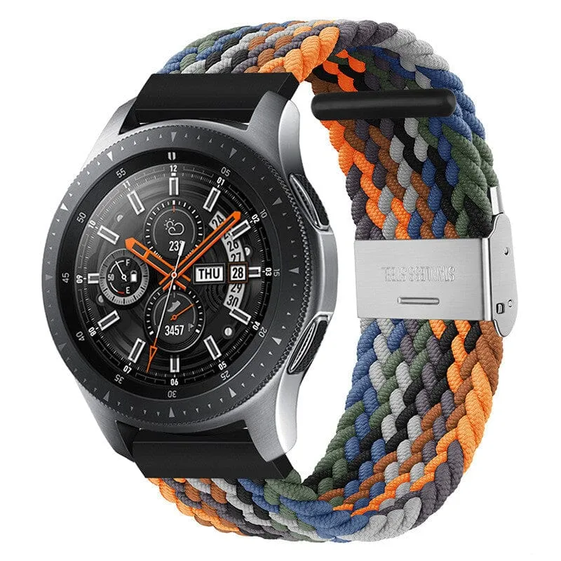 Nylon Braided Loop Watch Straps Compatible with the Lacoste 22mm Range