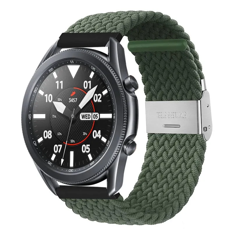 Nylon Braided Loop Watch Straps Compatible with the Lacoste 22mm Range