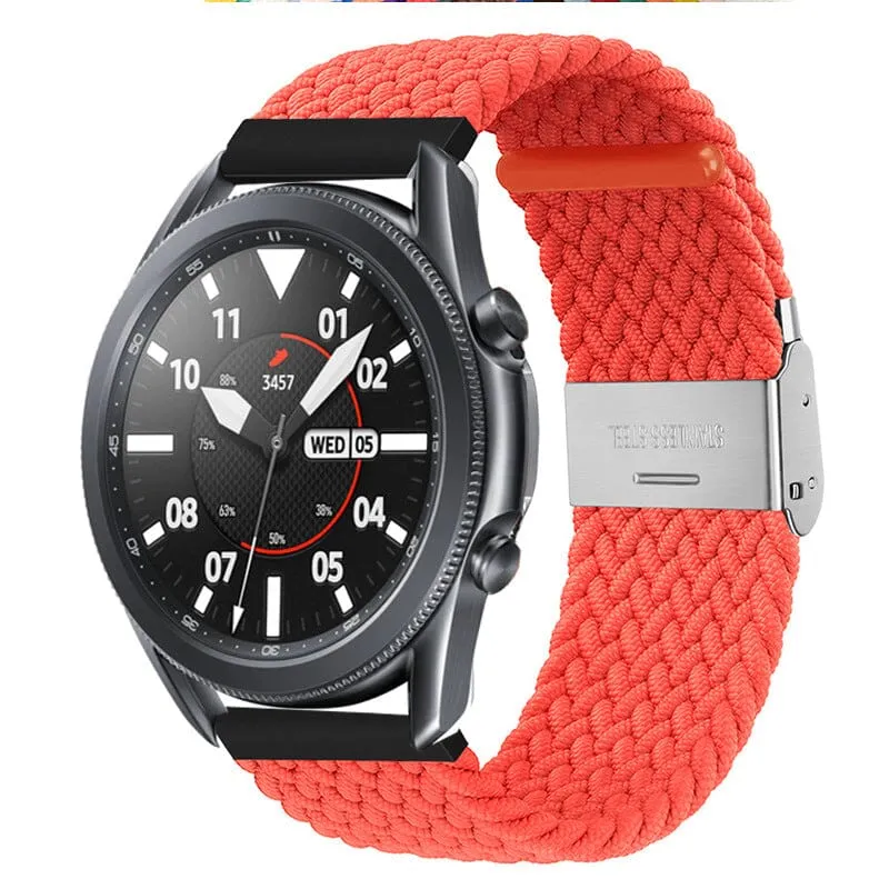 Nylon Braided Loop Watch Straps Compatible with the Lacoste 22mm Range