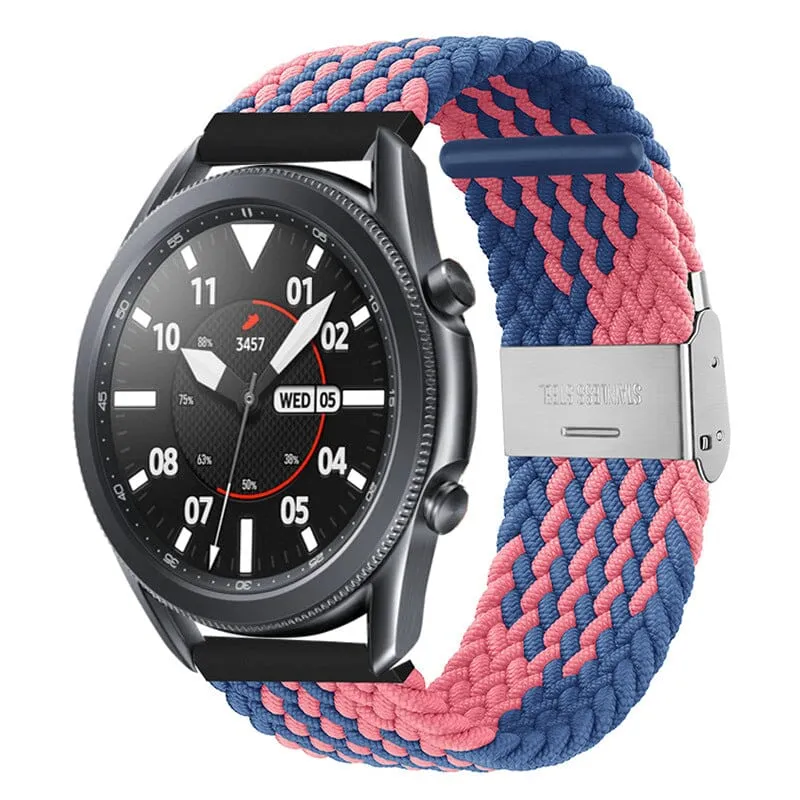 Nylon Braided Loop Watch Straps Compatible with the Lacoste 22mm Range