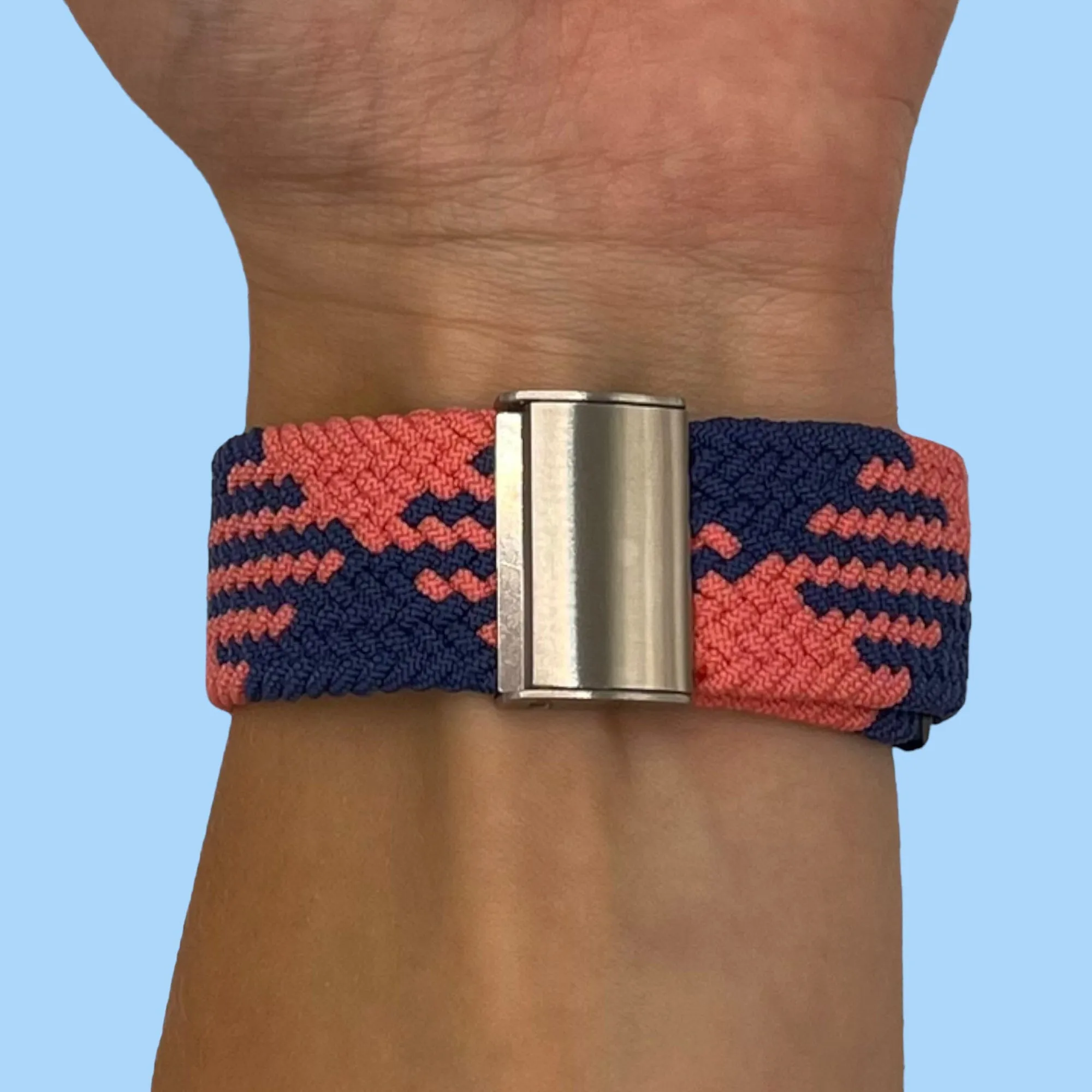 Nylon Braided Loop Watch Straps Compatible with the Lacoste 22mm Range