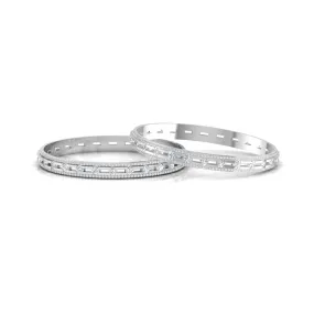 Opulent 925 Silver Bangle
