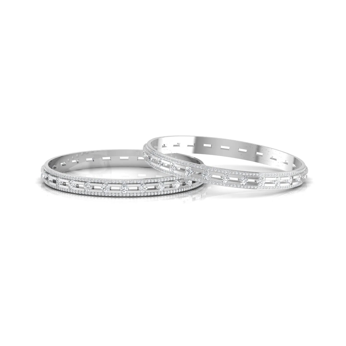 Opulent 925 Silver Bangle