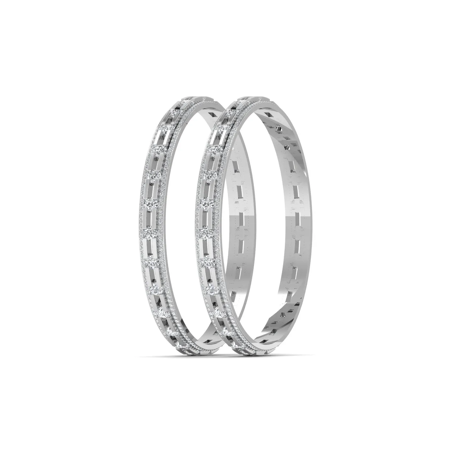 Opulent 925 Silver Bangle