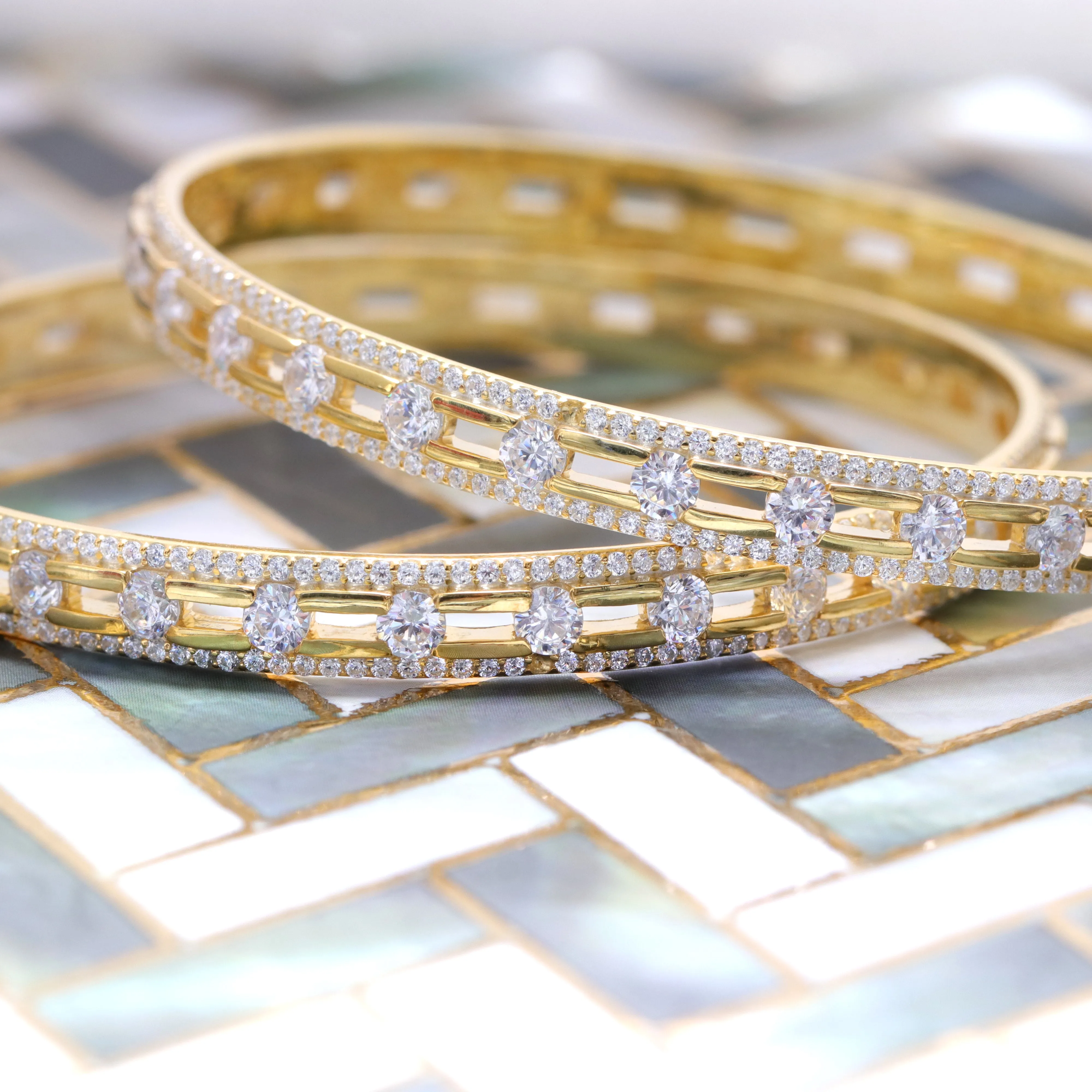 Opulent 925 Silver Bangle