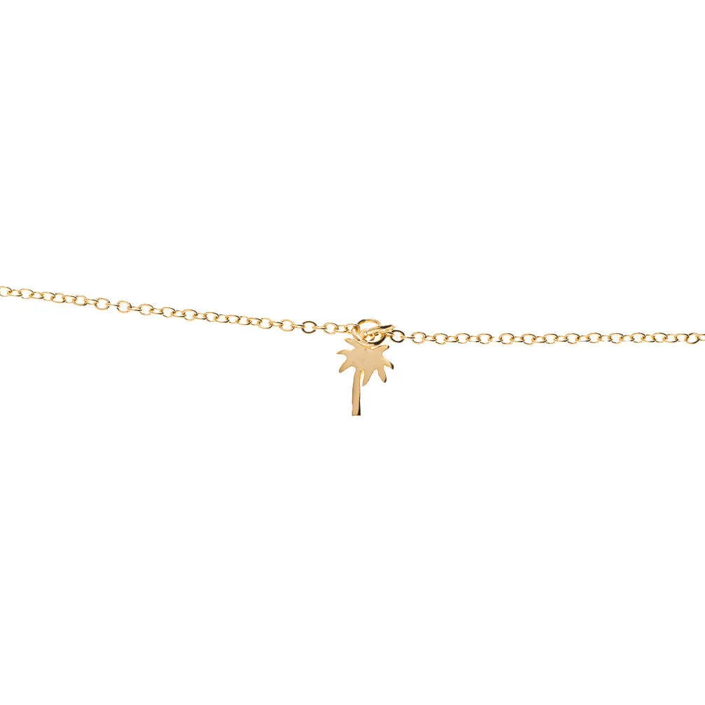 Palm Tree Anklet