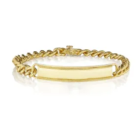 Penny Preville Cuban Link ID Bracelet