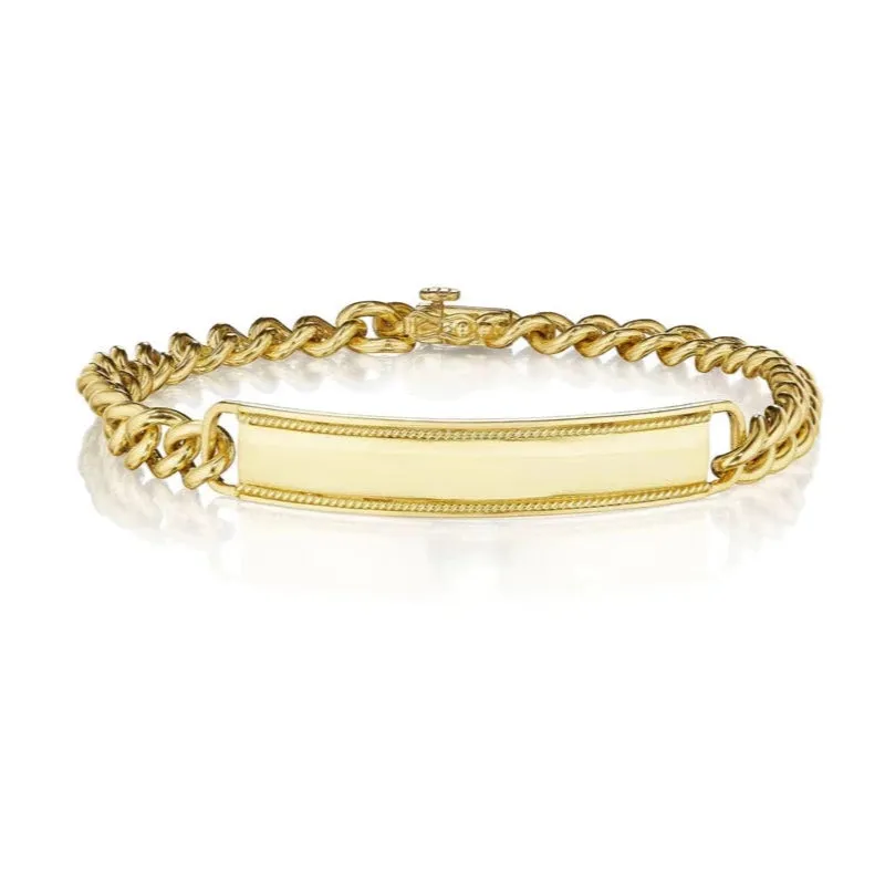 Penny Preville Cuban Link ID Bracelet