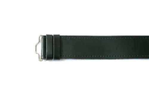 Plain hide velcro kilt belt