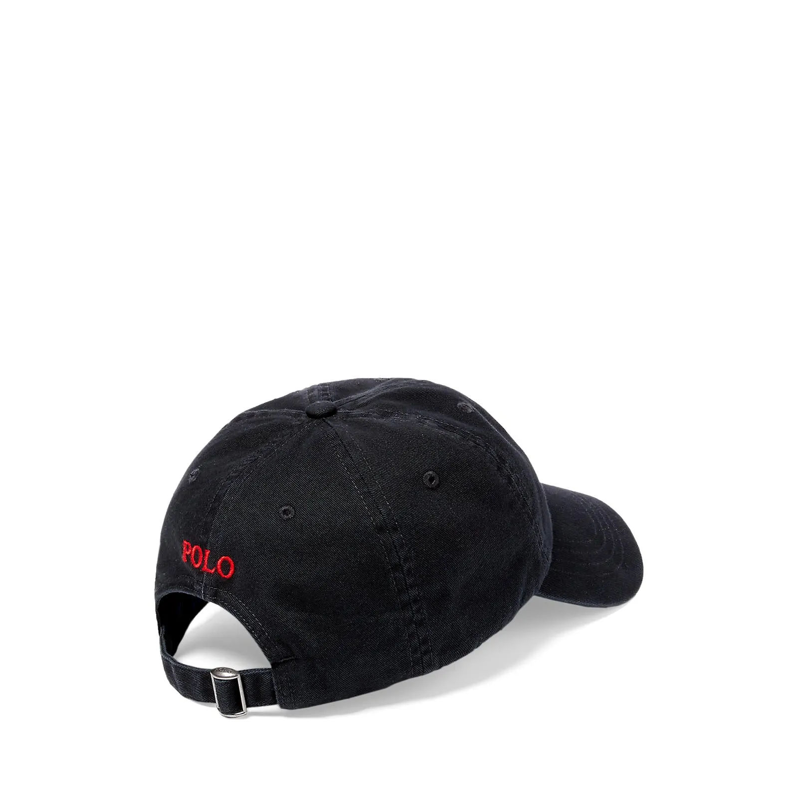 Polo Ralph Lauren - Chino Cap - Black with Red Pony