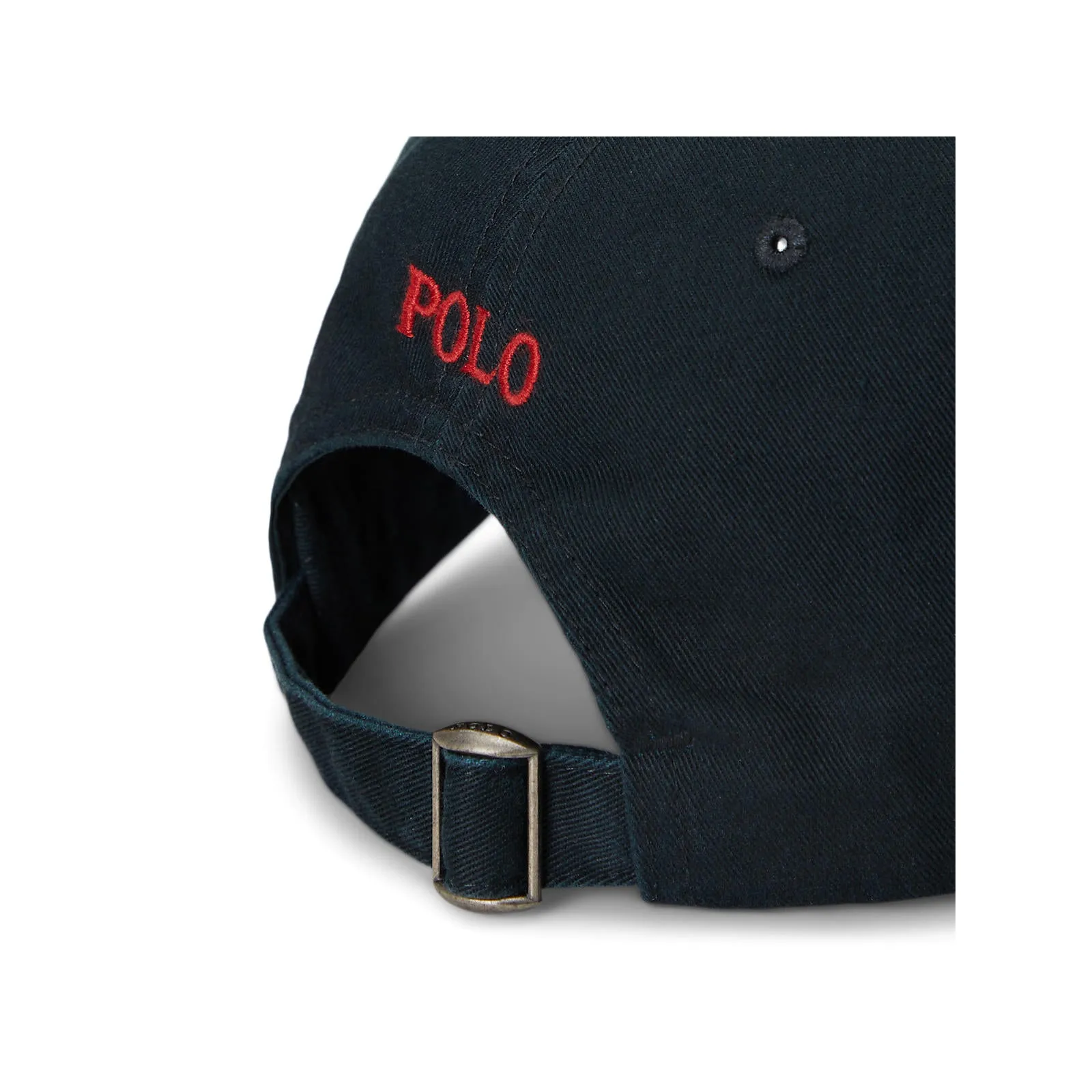 Polo Ralph Lauren - Chino Cap - Black with Red Pony