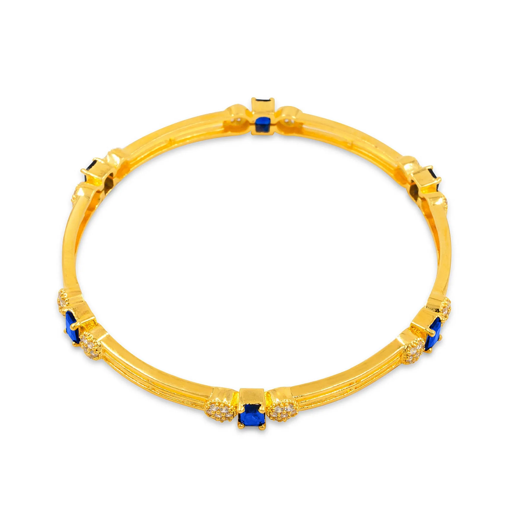 Premium Stone Bangle PMSB7WBL-005