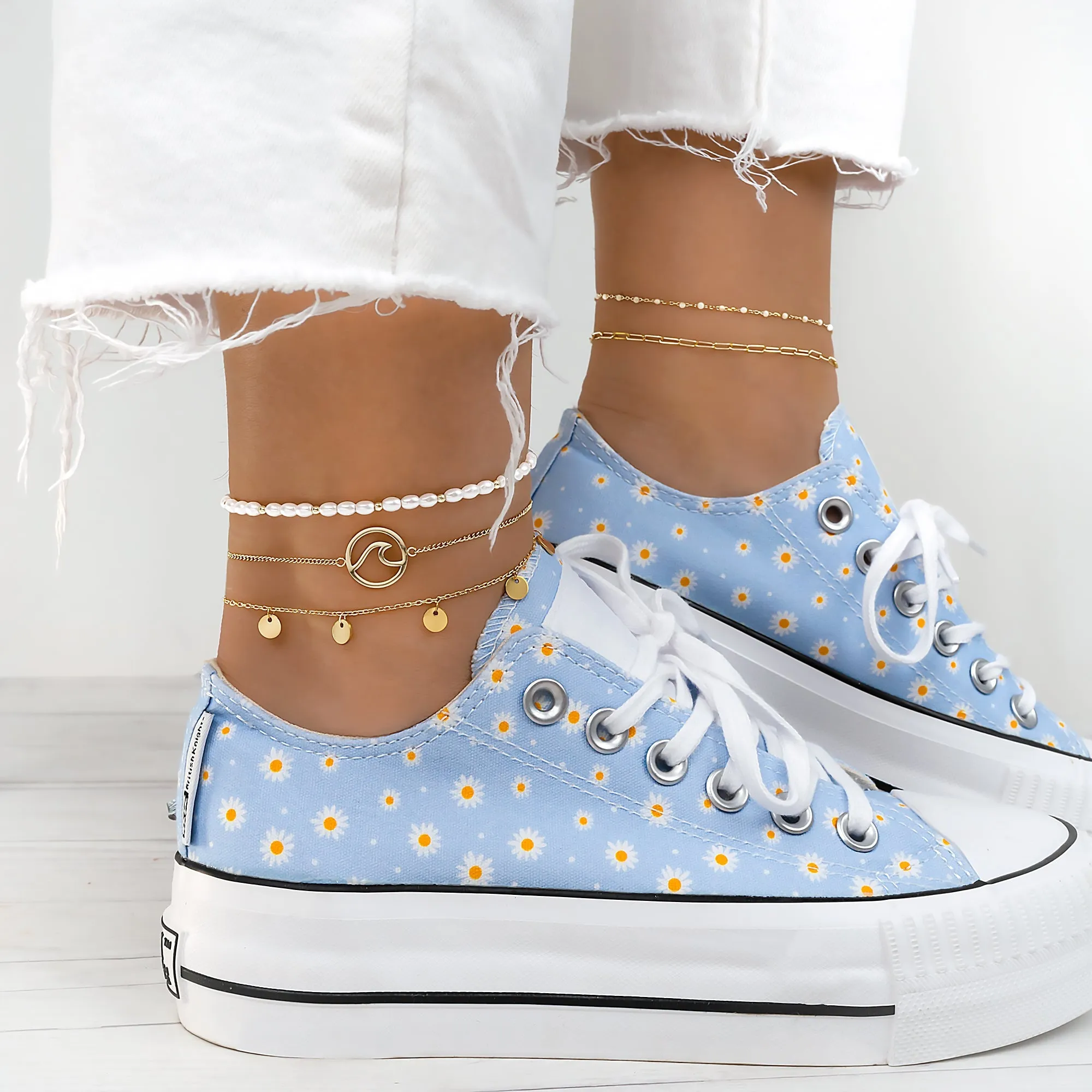 "Fine Link" Anklet