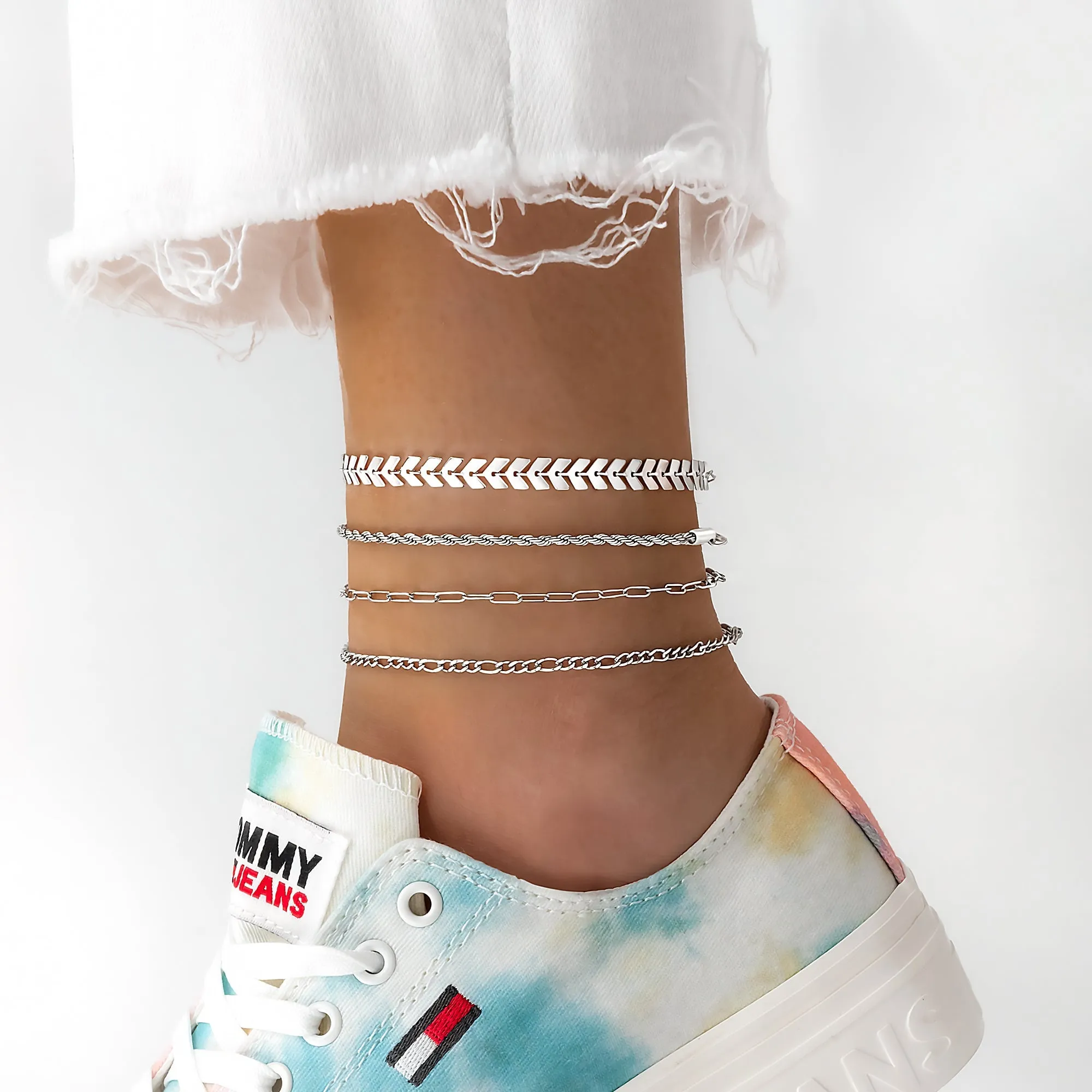 "Fine Link" Anklet