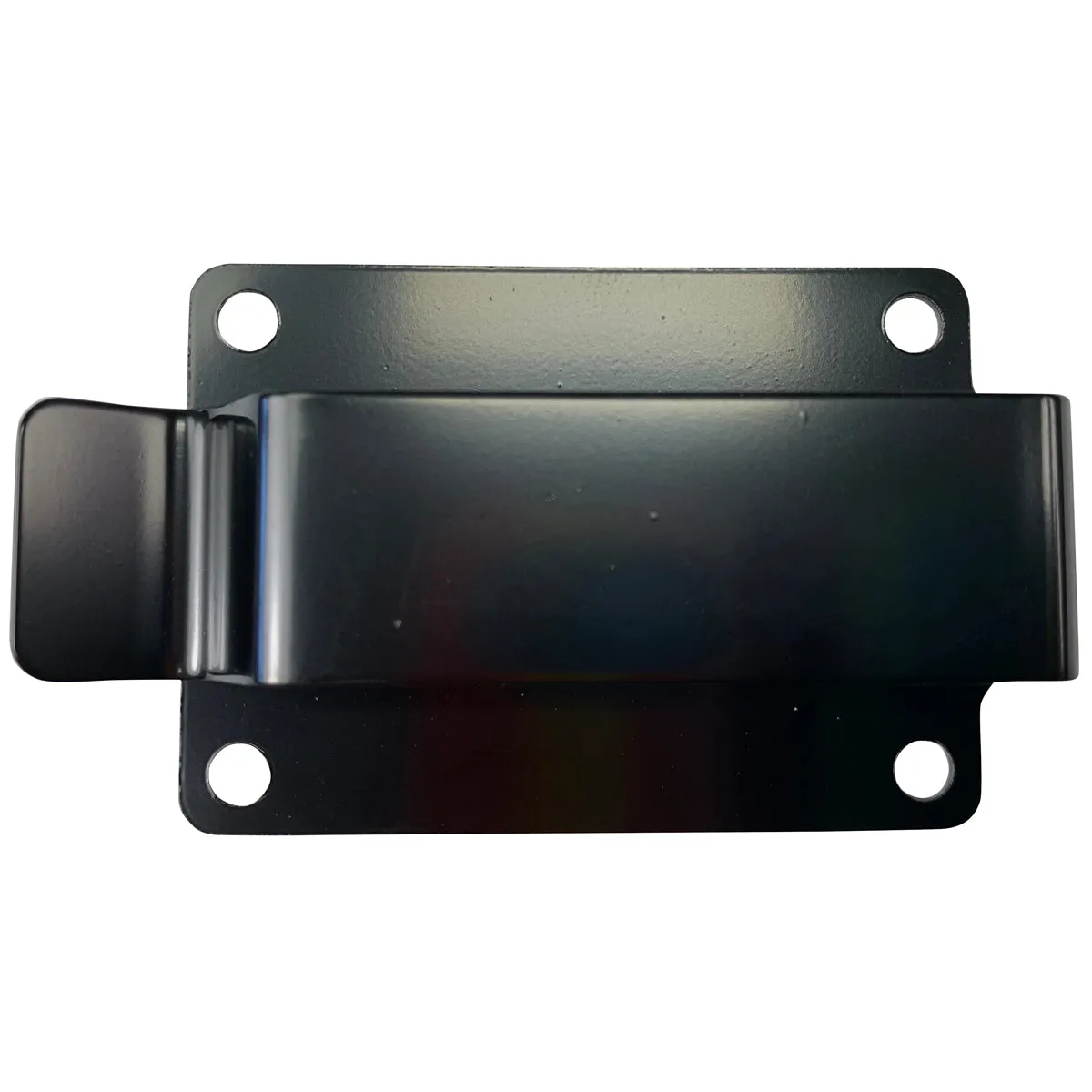 Rivet On Spring Clip - Black