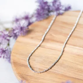 Satellite Silver Necklace