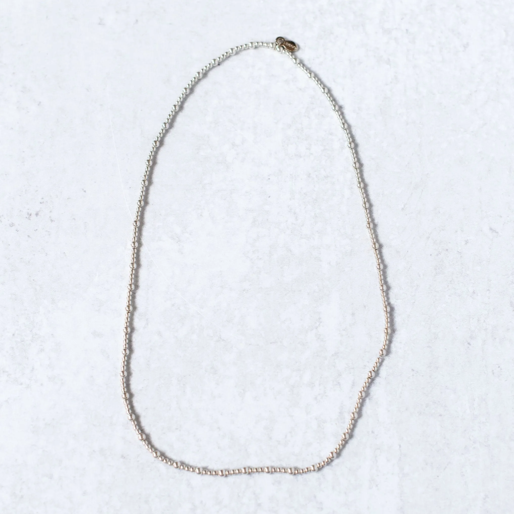 Satellite Silver Necklace