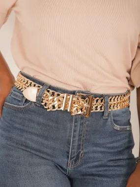 Shout Out Chain Belt