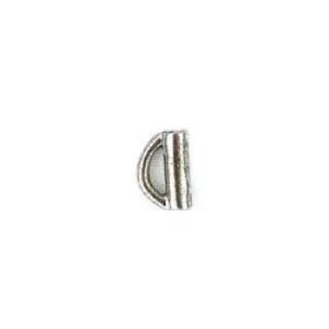 Silver Loop Bead Bar 12mm
