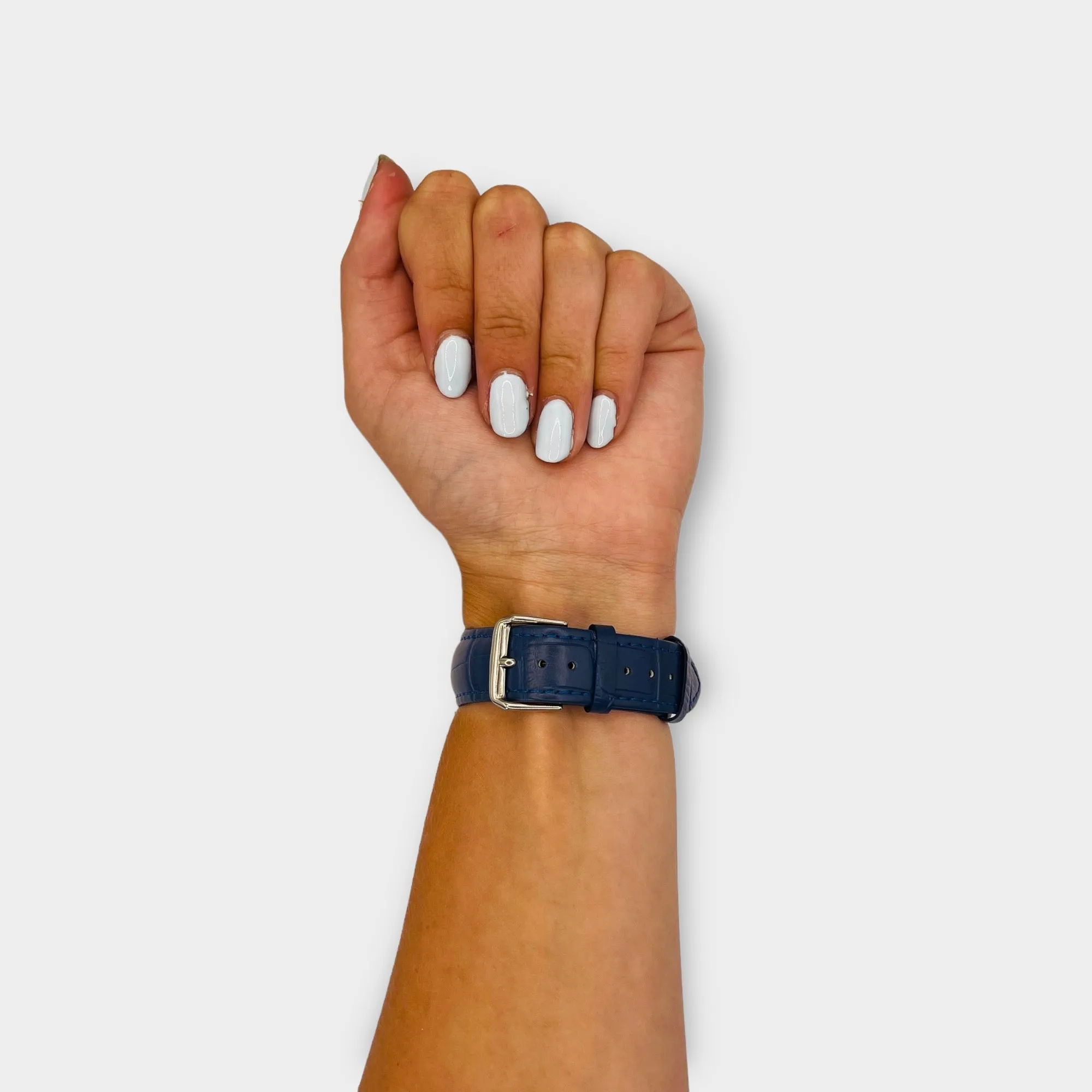 Snakeskin Leather Watch Straps Compatible with the LG Watch