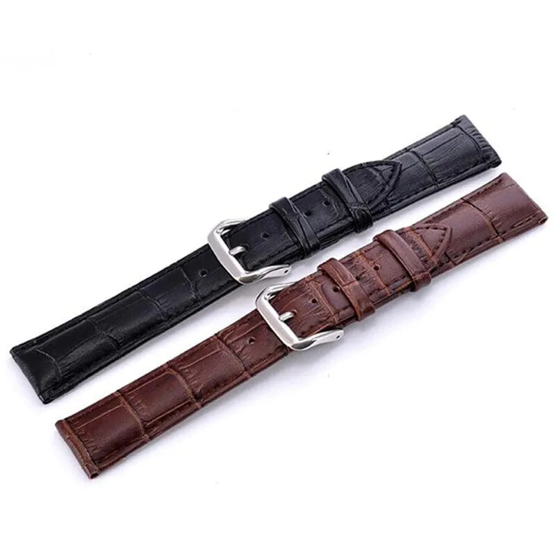 Snakeskin Leather Watch Straps Compatible with the MVMT Chrono 40mm, Element & Powerlane