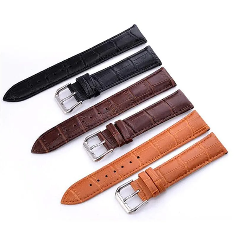 Snakeskin Leather Watch Straps Compatible with the MVMT Chrono 40mm, Element & Powerlane