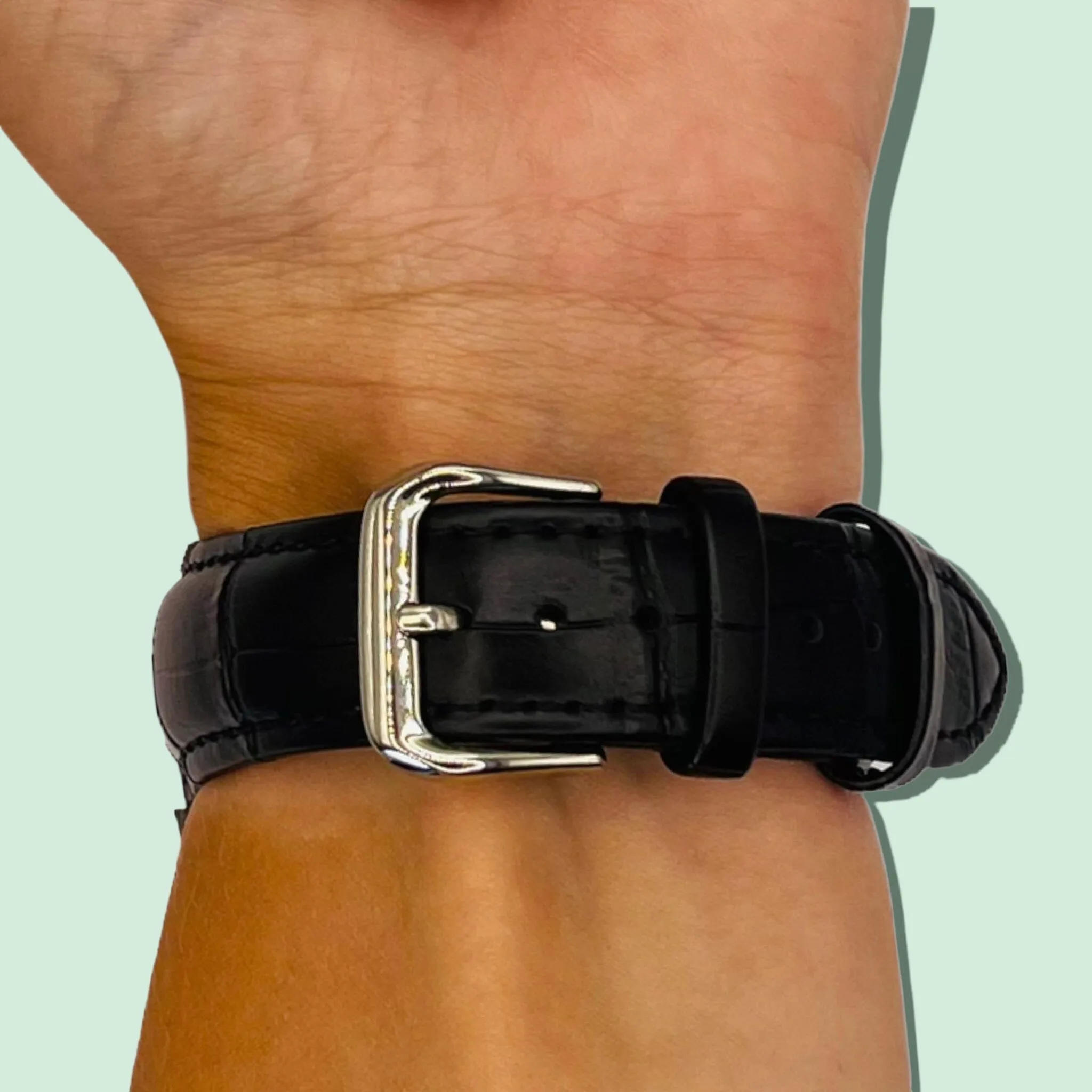 Snakeskin Leather Watch Straps Compatible with the MVMT Chrono 40mm, Element & Powerlane