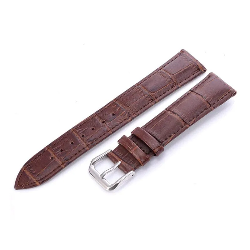 Snakeskin Leather Watch Straps Compatible with the MVMT Chrono 40mm, Element & Powerlane
