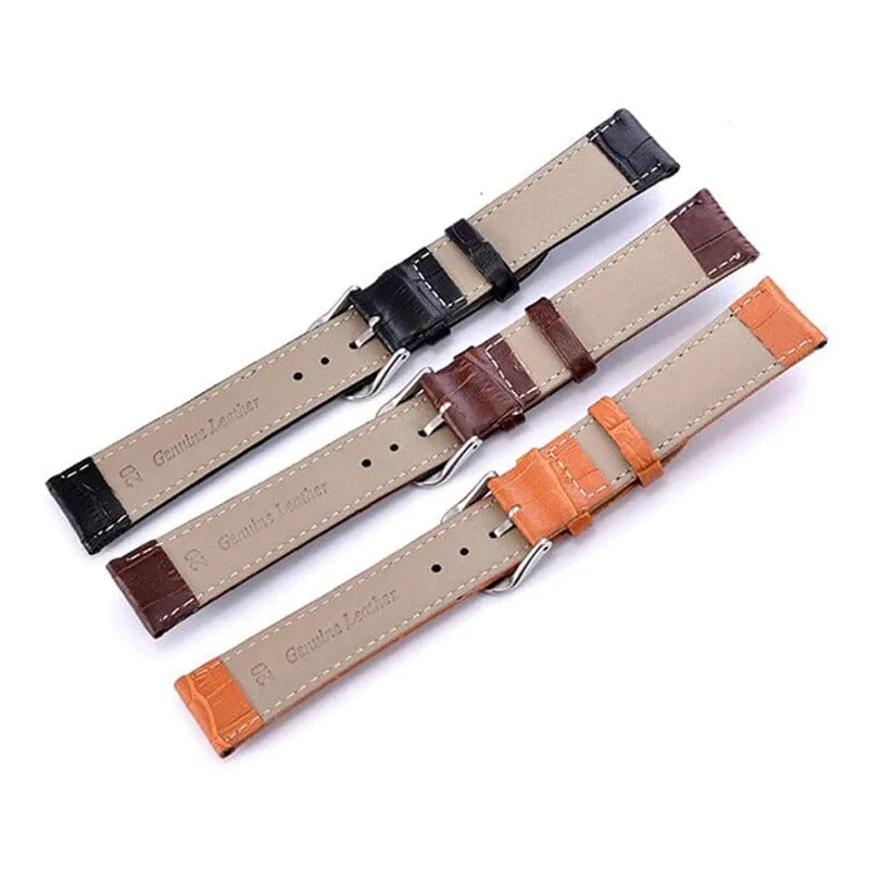 Snakeskin Leather Watch Straps Compatible with the MVMT Chrono 40mm, Element & Powerlane