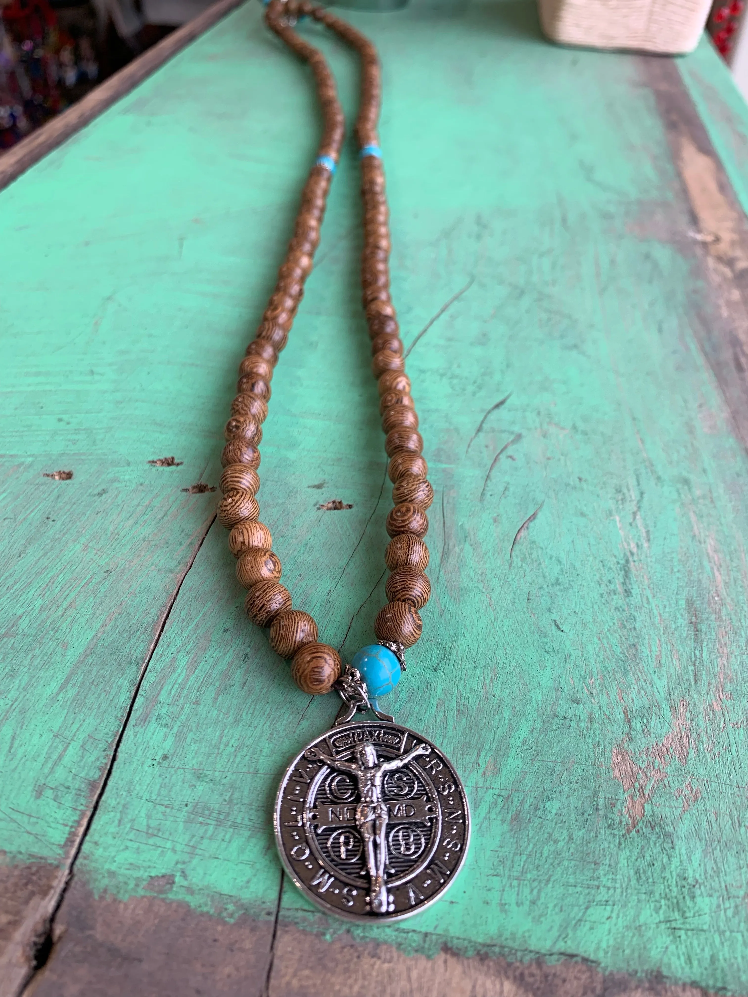 St Benedict Wrap Bracelet