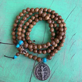 St Benedict Wrap Bracelet
