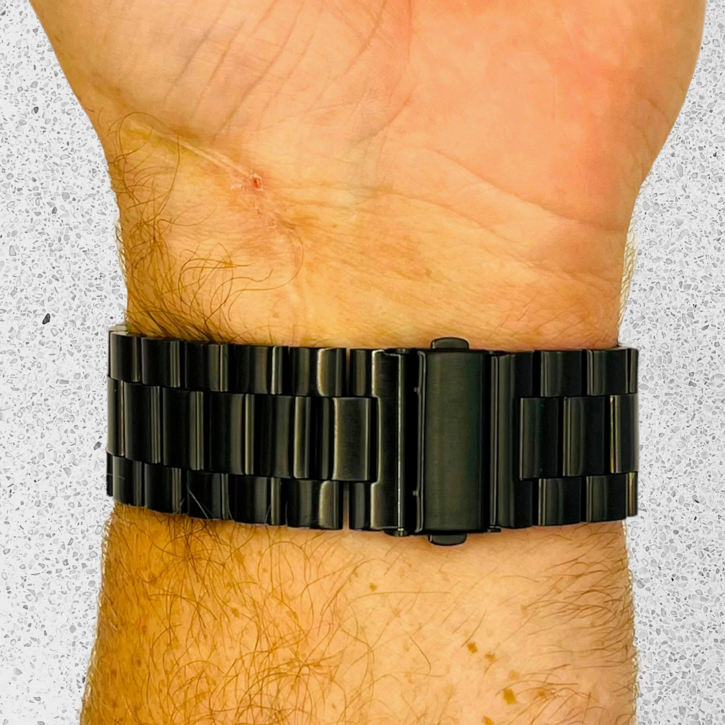 Stainless Steel Link Watch Strap Compatible with the Oppo Watch 3 Pro