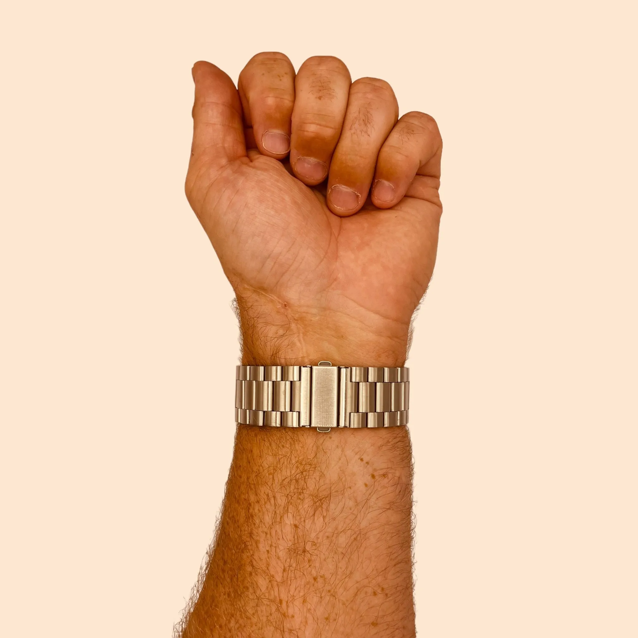 Stainless Steel Link Watch Strap Compatible with the Xiaomi Redmi Watch 3