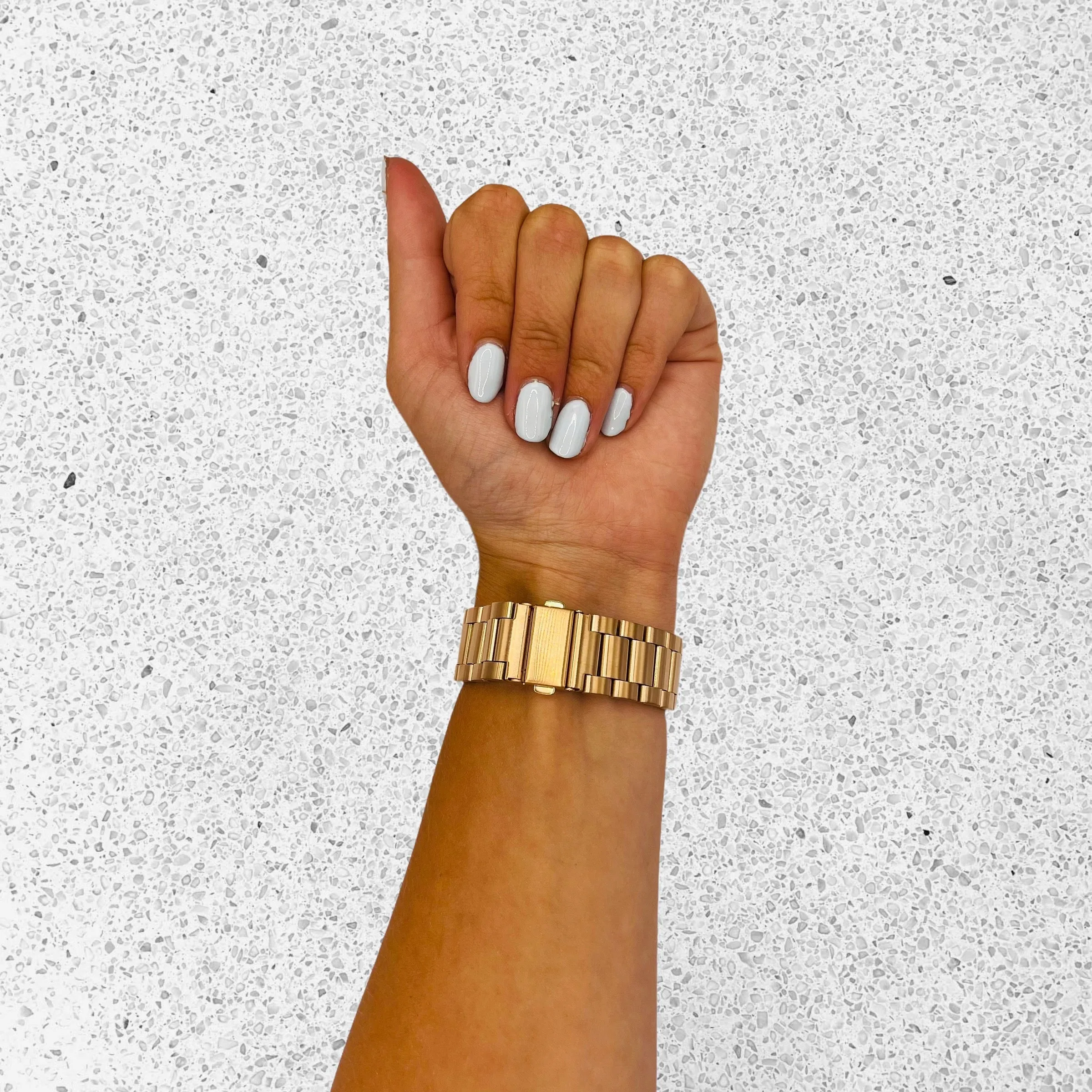 Stainless Steel Link Watch Strap Compatible with the Xiaomi Redmi Watch 3
