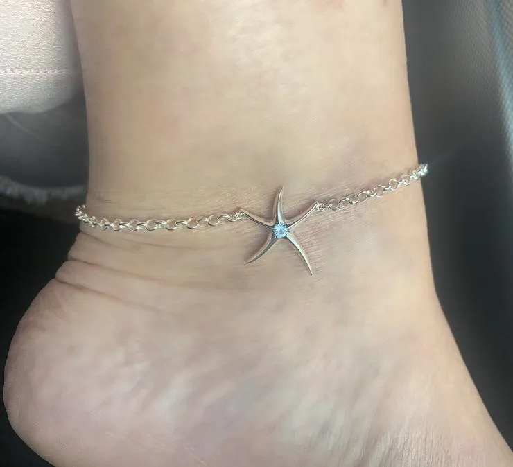 Starfish Anklet