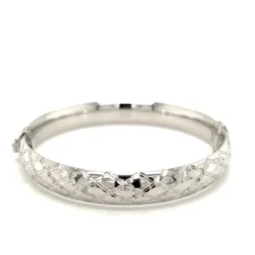 Sterling Silver Bangle Bracelet