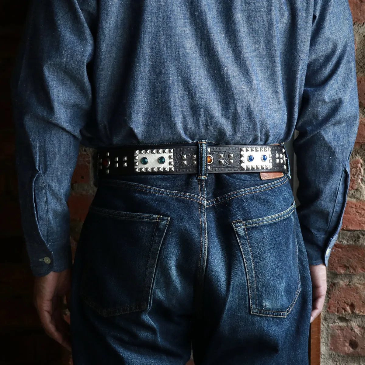 Studded & Jeweled Belt Lot.138